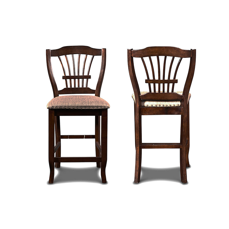 BIXBY  COUNTER  CHAIR (2 PER CARTON)-ESPRESSO