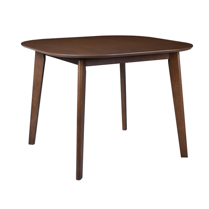 MILLER 39" SQUARE DINING TABLE-WALNUT