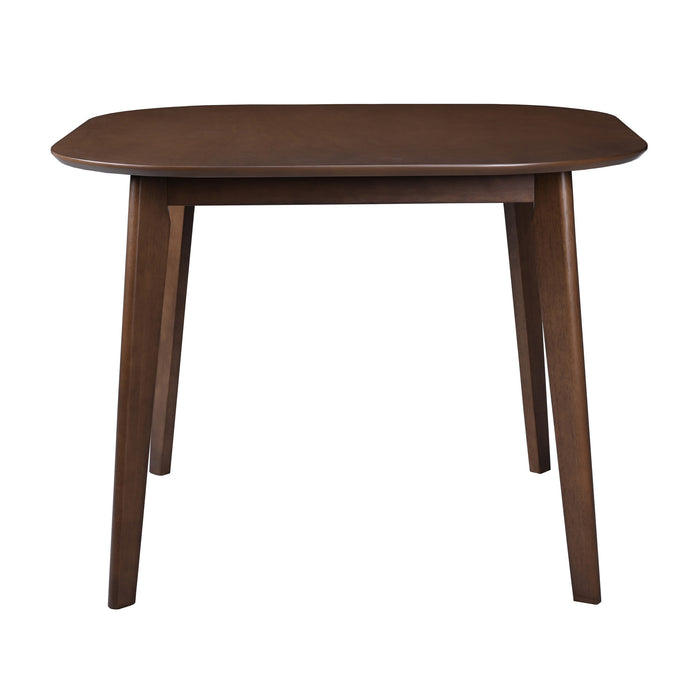 MILLER 39" SQUARE DINING TABLE-WALNUT