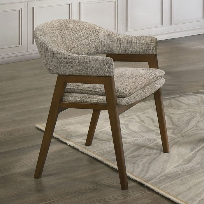 MILLER ARM CHAIR-WALNUT