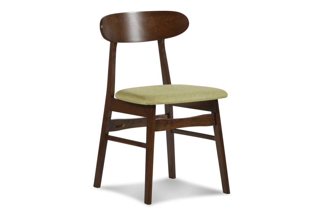 MOROCCO DINING CHAIR W/GREEN SEAT CUSHION (2 Per Carton)
