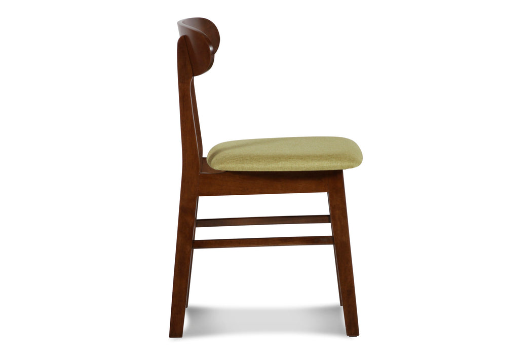 MOROCCO DINING CHAIR W/GREEN SEAT CUSHION (2 Per Carton)