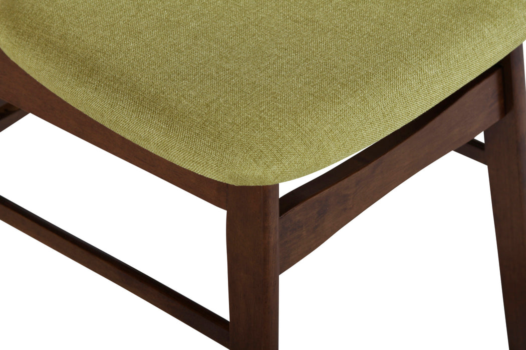 MOROCCO DINING CHAIR W/GREEN SEAT CUSHION (2 Per Carton)