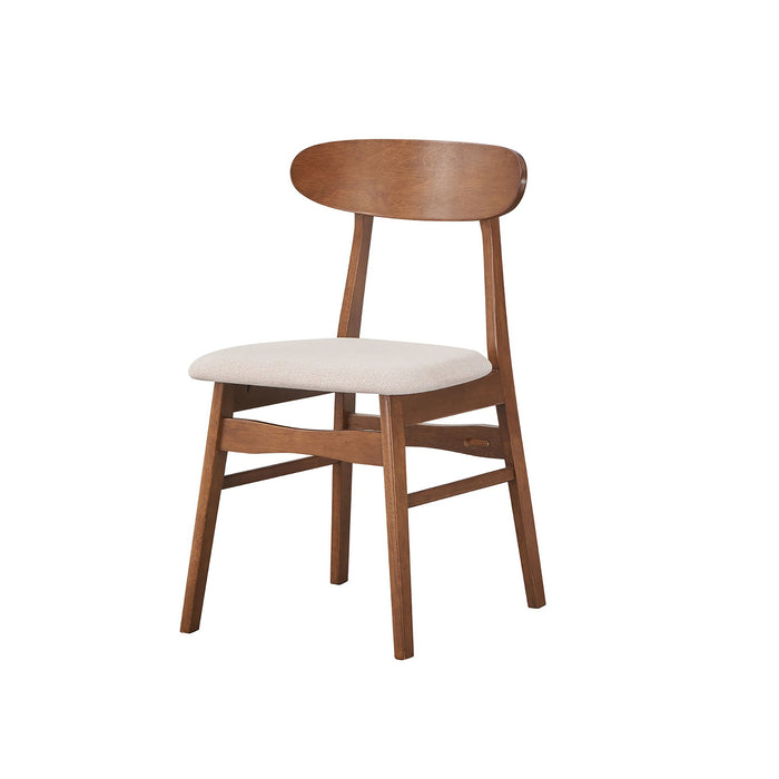 MOROCCO DINING CHAIR W/NATURAL SEAT CUSHION (2 Per Carton)