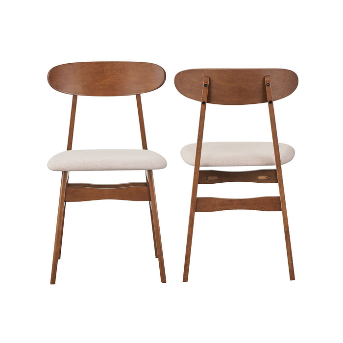 MOROCCO DINING CHAIR W/NATURAL SEAT CUSHION (2 Per Carton)