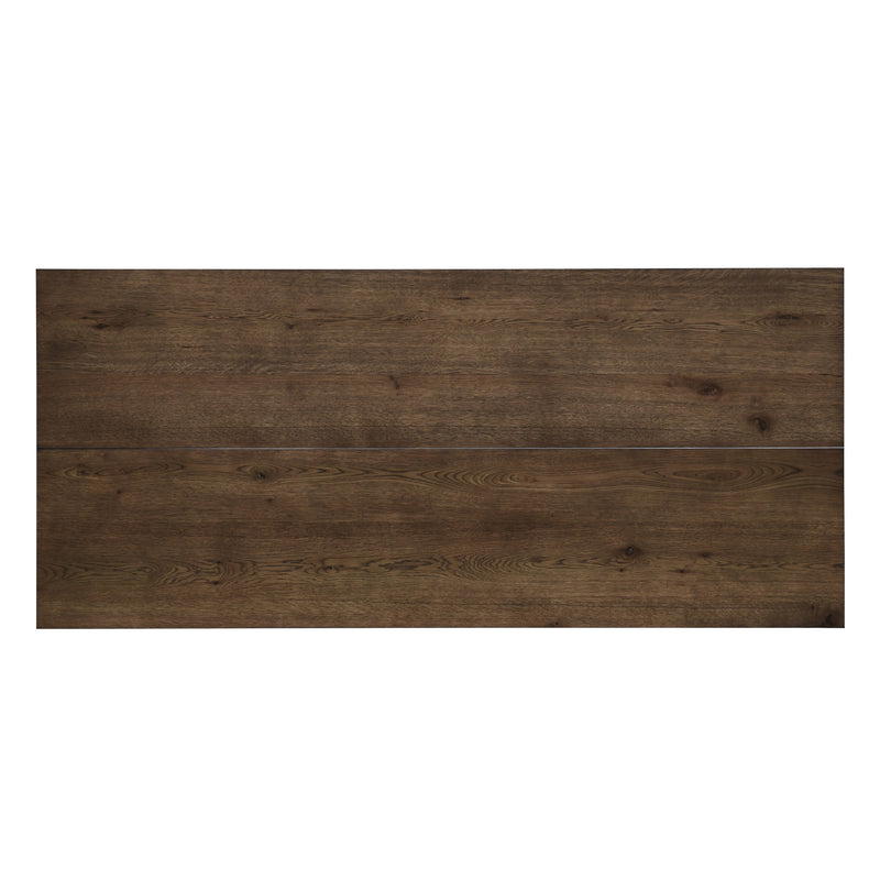 KODY RECTANGLE DINING TABLE BASE-DK WALNUT