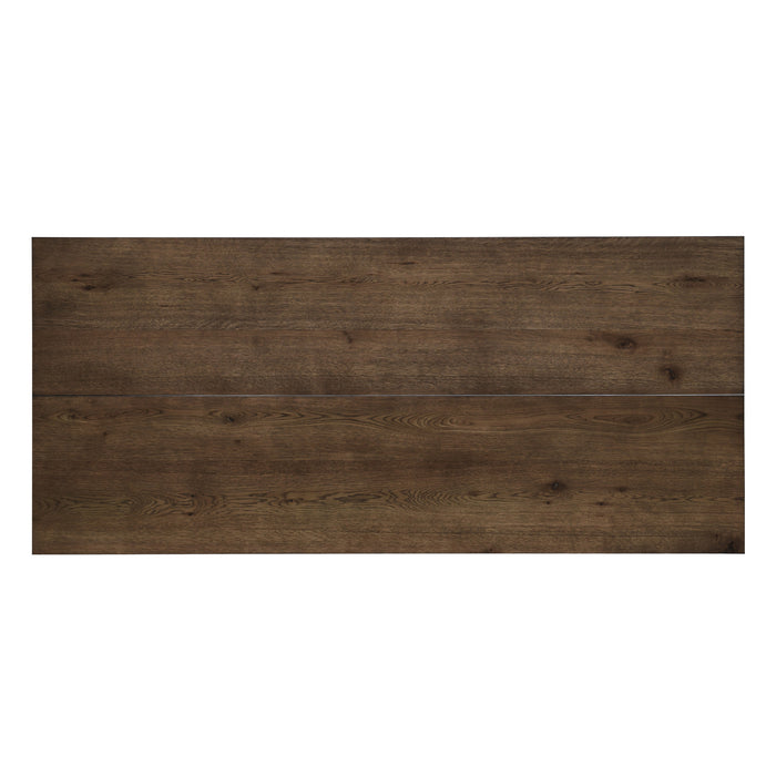 KODY RECTANGLE DINING TABLE BASE-DK WALNUT