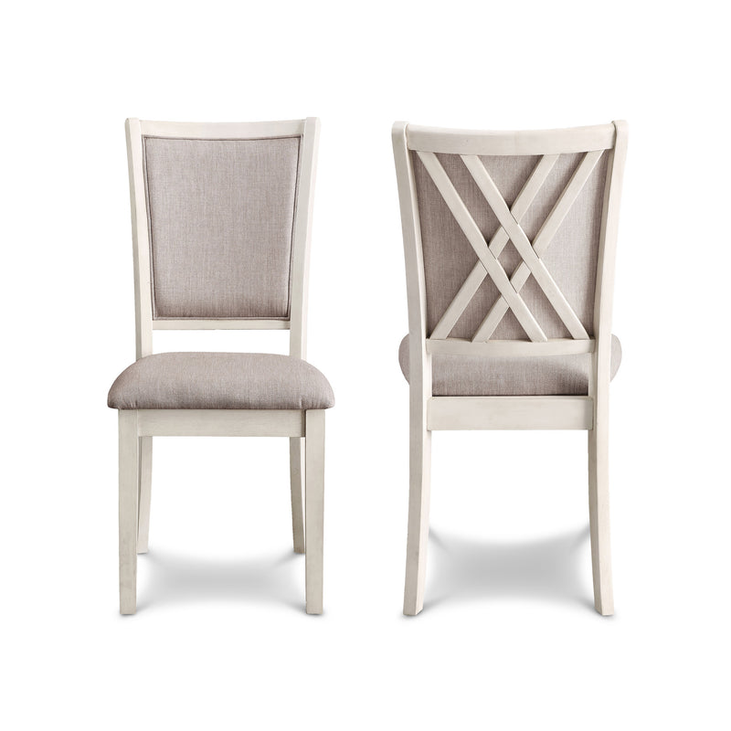 AMY DINING CHAIR (2/CTN)-BISQUE