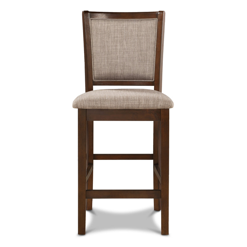 AMY 5 PC 42" ROUND COUNTER DINING SET-CHERRY