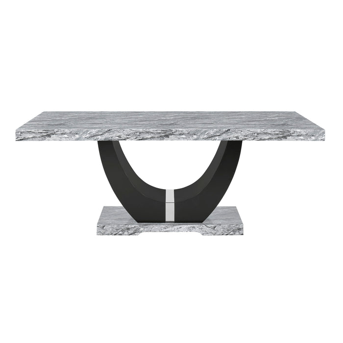 LYRA DINING TABLE TOP AND BASE BOTTOM MARBLE