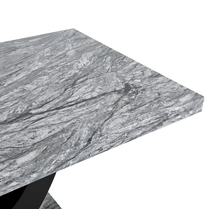 LYRA DINING TABLE TOP AND BASE BOTTOM MARBLE