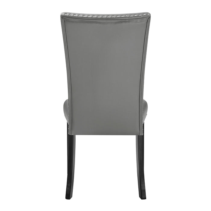 LYRA DINING CHAIR (2 PER CARTON) MARBLE