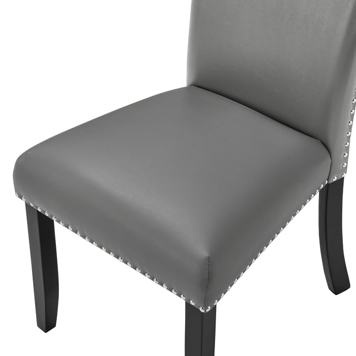 LYRA DINING CHAIR (2 PER CARTON) MARBLE