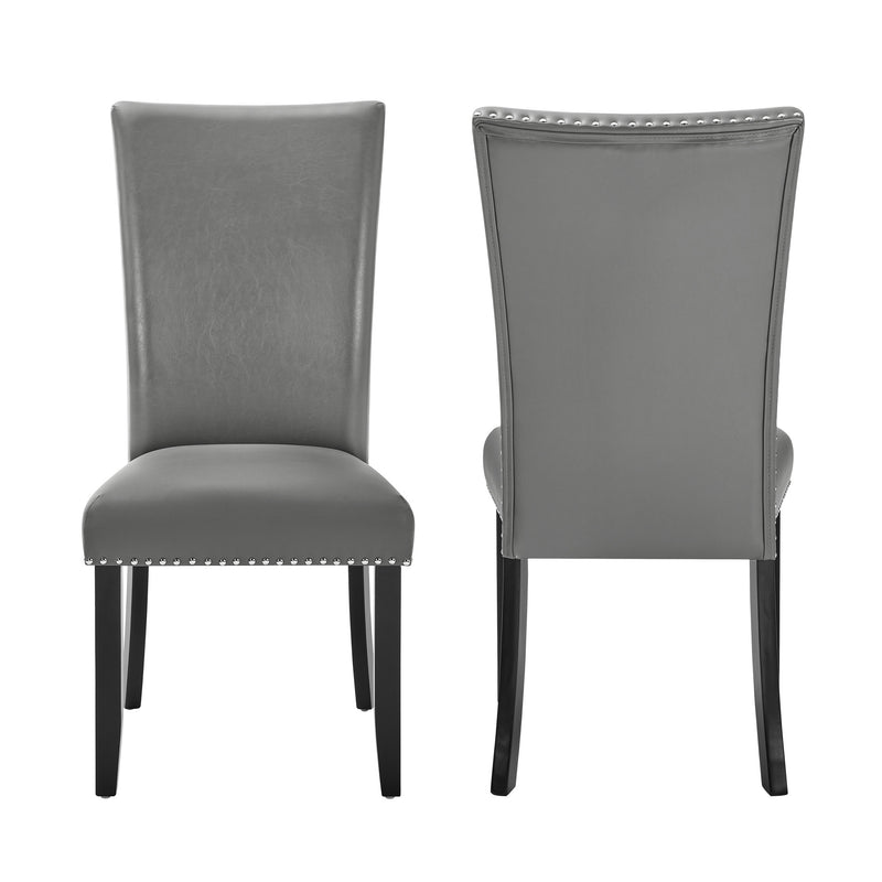 LYRA DINING CHAIR (2 PER CARTON) MARBLE