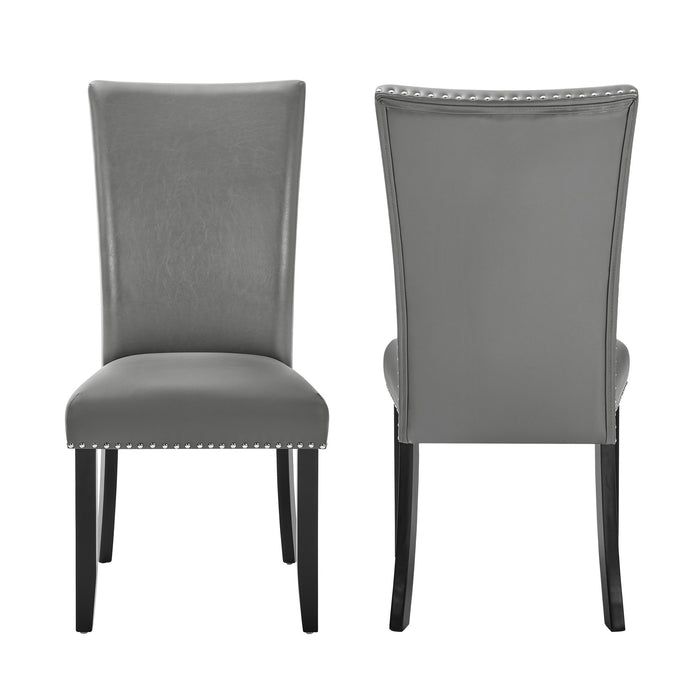 LYRA DINING CHAIR (2 PER CARTON) MARBLE