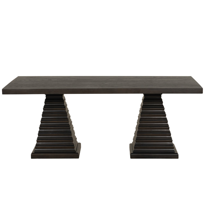 PLATEAU RECTANGLE DINING TOP-RUSTIC ESPRESSO
