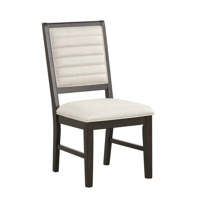 PLATEAU SIDE CHAIR (2 PER CARTON)-RUSTIC ESPRESSO