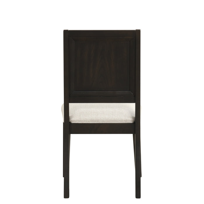 PLATEAU SIDE CHAIR (2 PER CARTON)-RUSTIC ESPRESSO