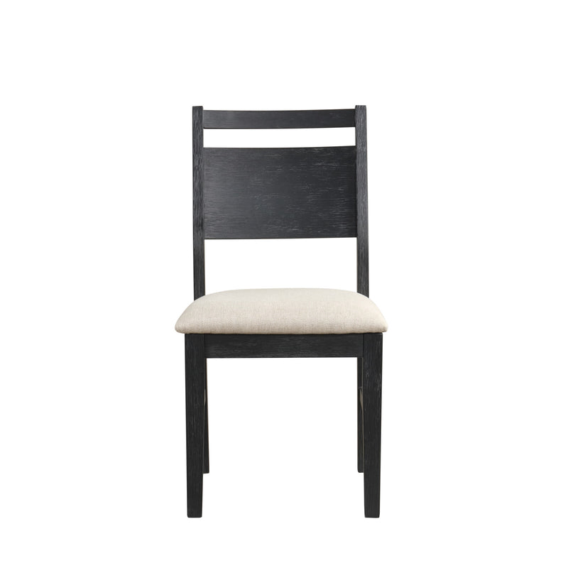 SABLE CREST DINING CHAIR (2 PER CARTON) -BLACK