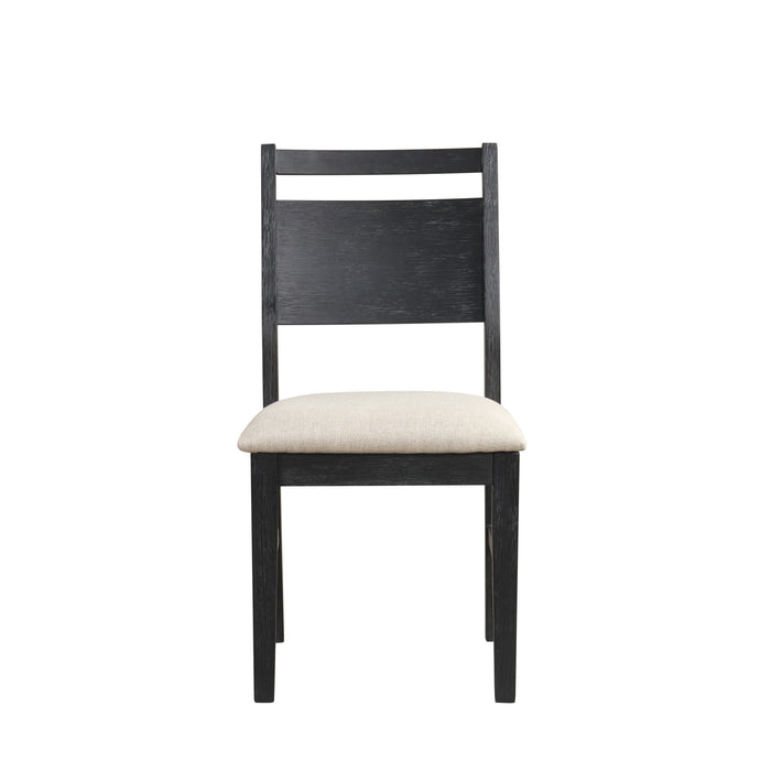 SABLE CREST DINING CHAIR (2 PER CARTON) -BLACK