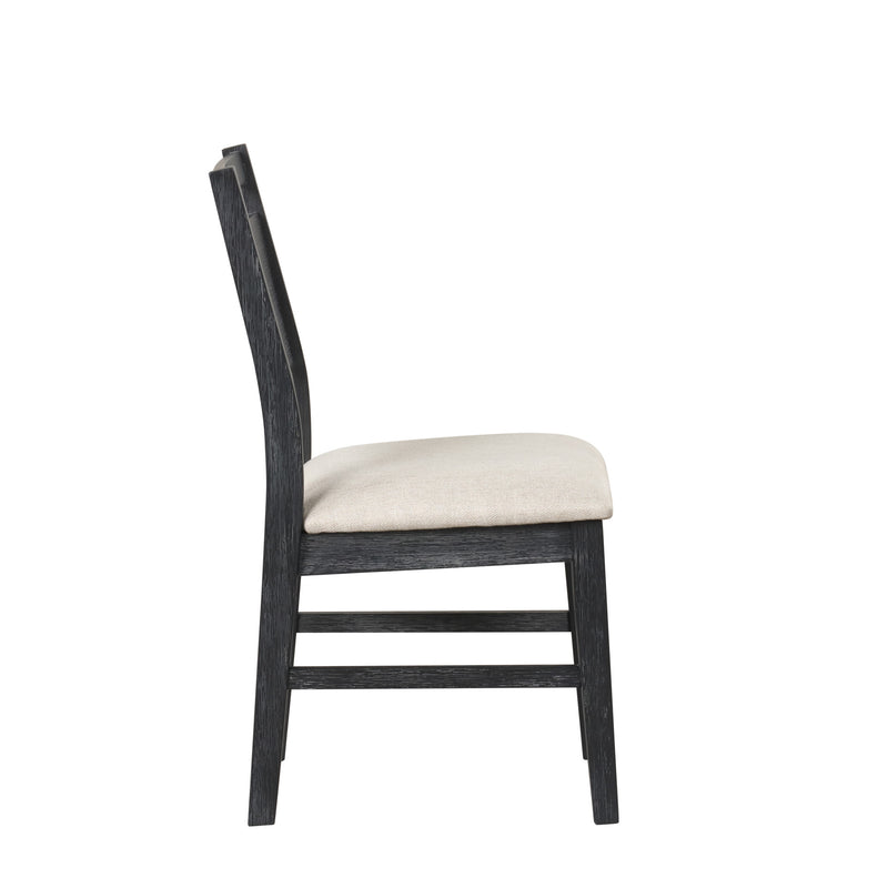 SABLE CREST DINING CHAIR (2 PER CARTON) -BLACK