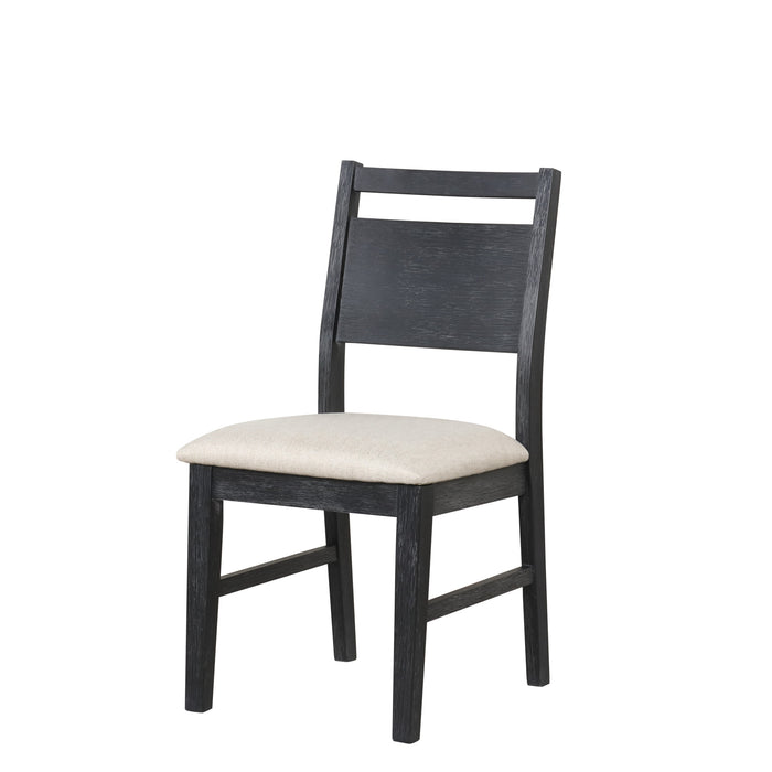 SABLE CREST DINING CHAIR (2 PER CARTON) -BLACK
