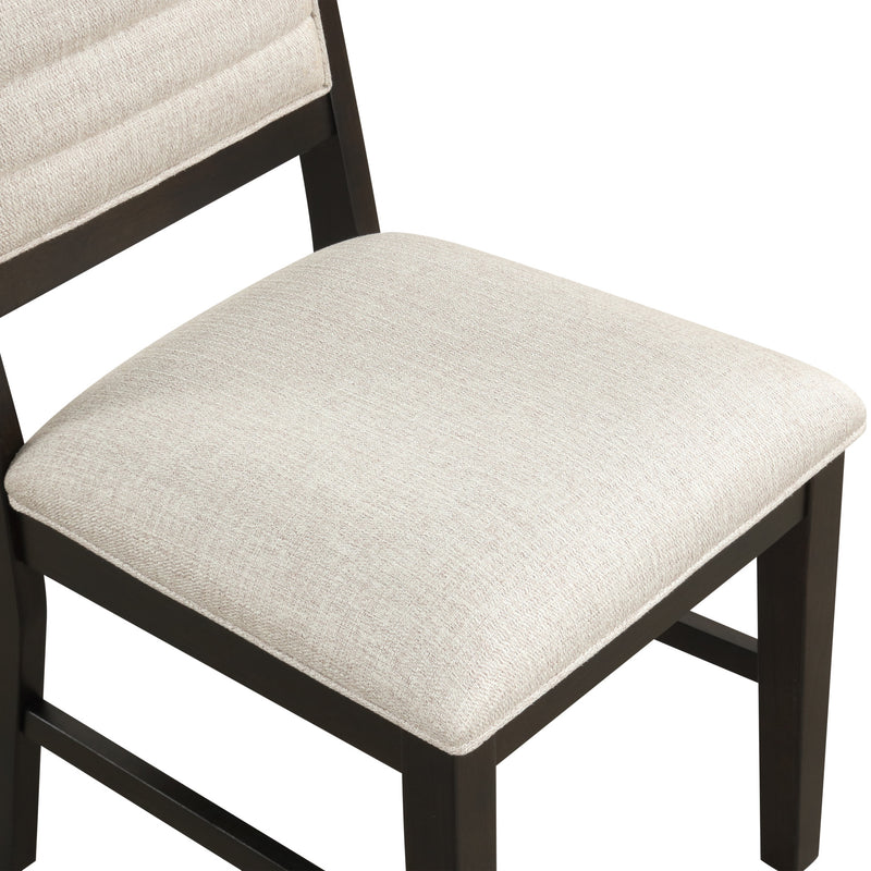PLATEAU SIDE CHAIR (2 PER CARTON)-RUSTIC ESPRESSO
