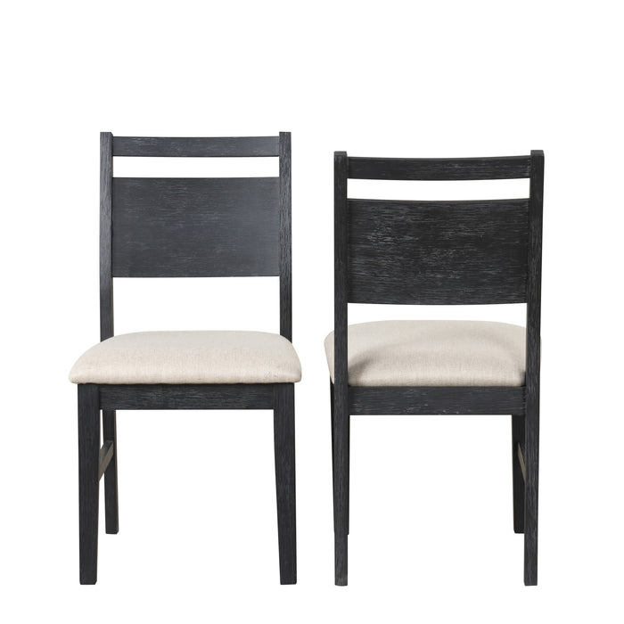 SABLE CREST DINING CHAIR (2 PER CARTON) -BLACK