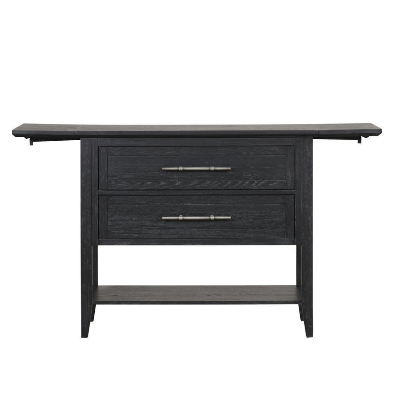 SABLE CREST DROP LEAF SERVER-BLACK