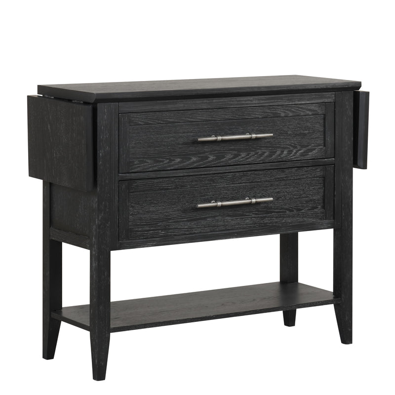 SABLE CREST DROP LEAF SERVER-BLACK