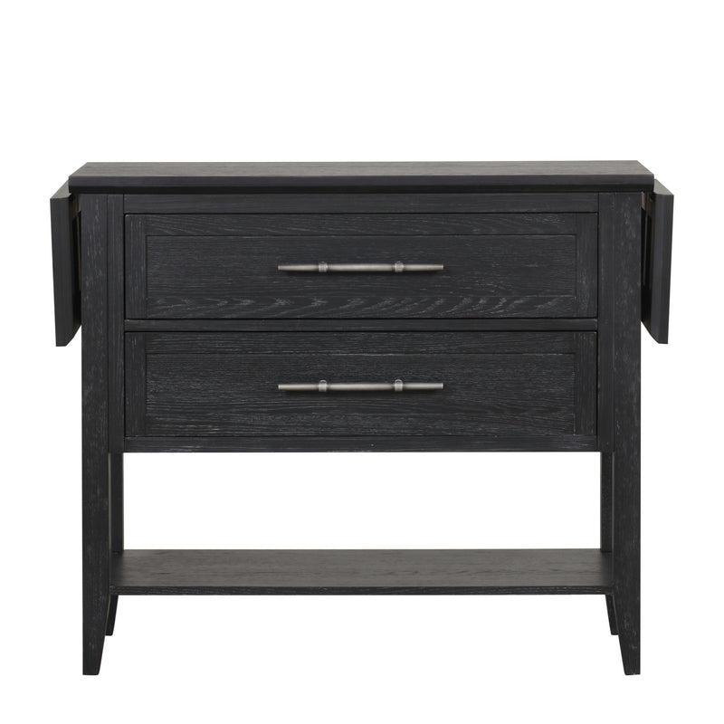 SABLE CREST DROP LEAF SERVER-BLACK