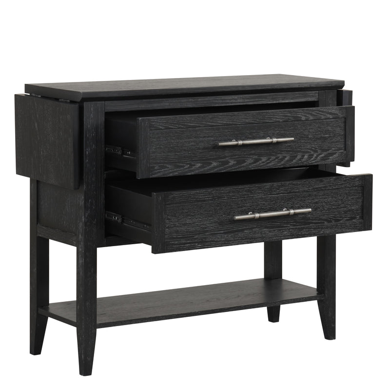 SABLE CREST DROP LEAF SERVER-BLACK