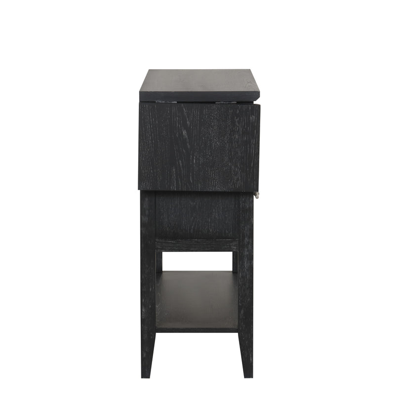 SABLE CREST DROP LEAF SERVER-BLACK