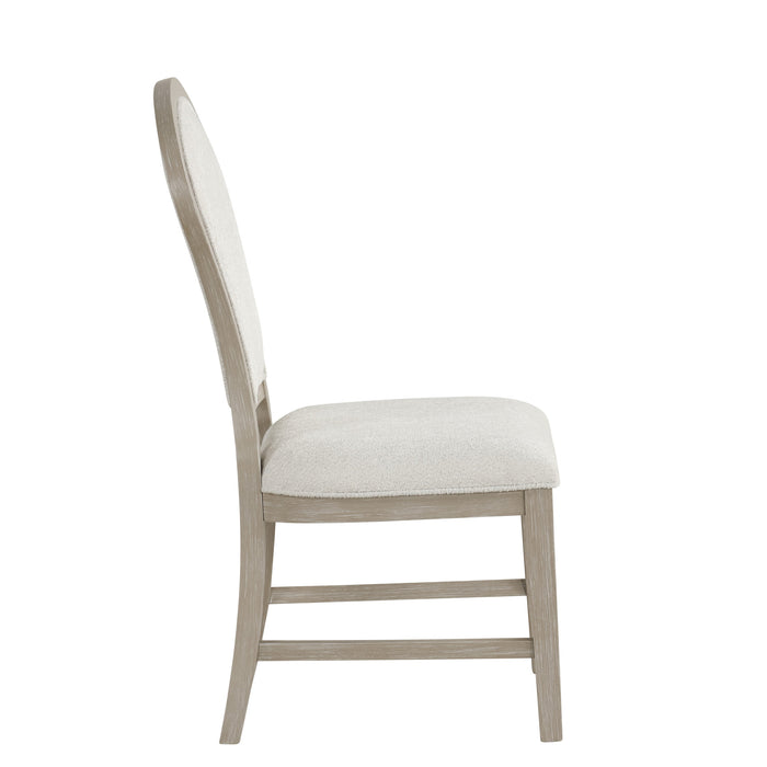 GWENDOLYN DINING SIDE CHAIR (2 PER CARTON)-CERUSED TAUPE