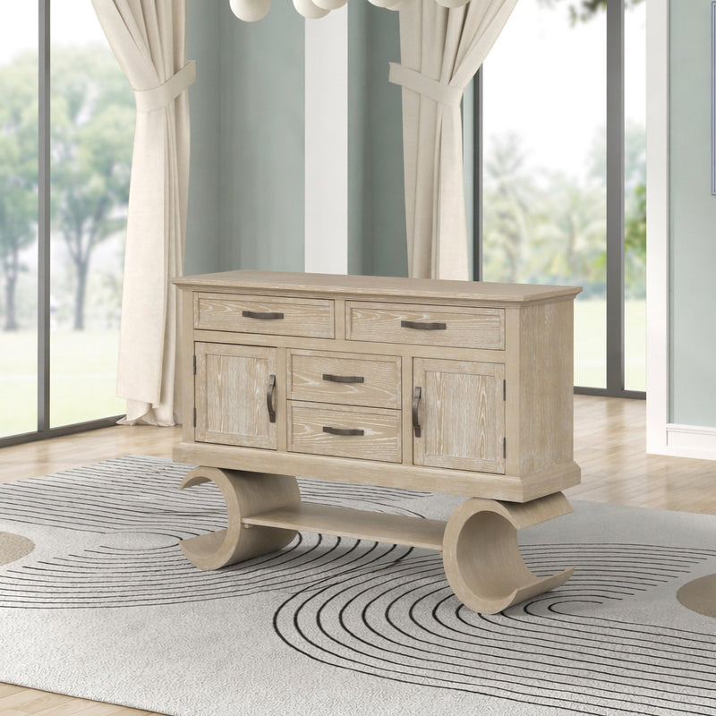 GWENDOLYN SERVER-CERUSED TAUPE