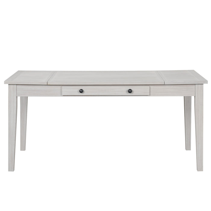 ECHO RECTANGLE DINING TABLE-DRIFTWOOD