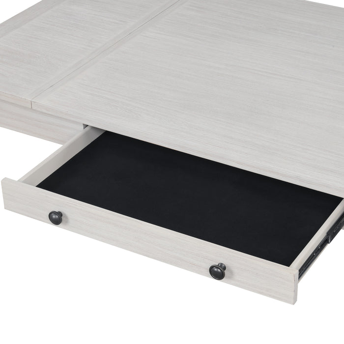 ECHO RECTANGLE DINING TABLE-DRIFTWOOD