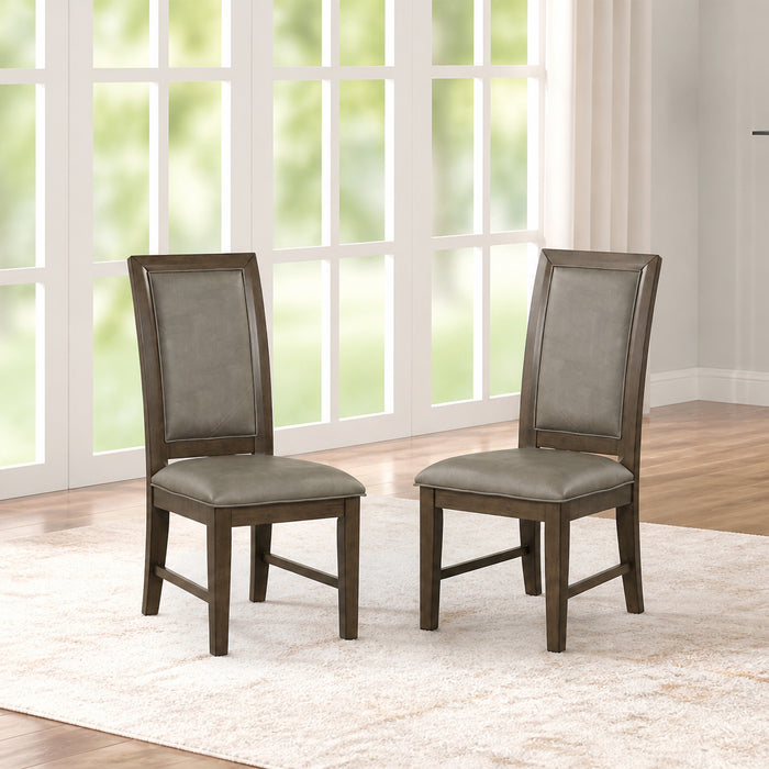 CITYSCAPE DINING CHAIR-WALNUT