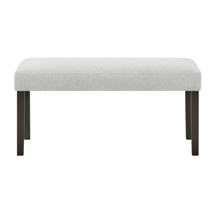 CARISSA DINING BENCH-STONE
