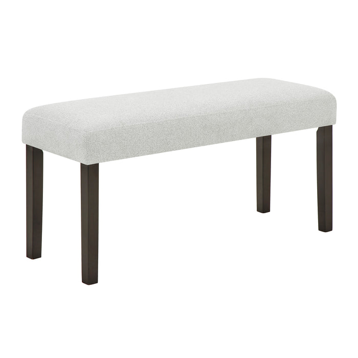 CARISSA DINING BENCH-STONE