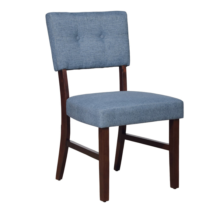 TIOGA BLUE DINING CHAIR (2 PER CARTON)