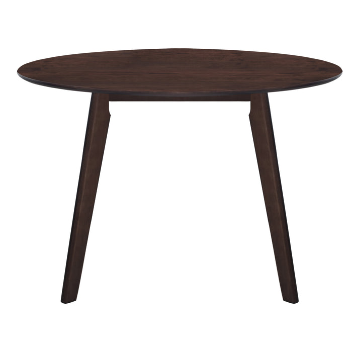 TIOGA 47" ROUND TABLE-BROWN CHERRY