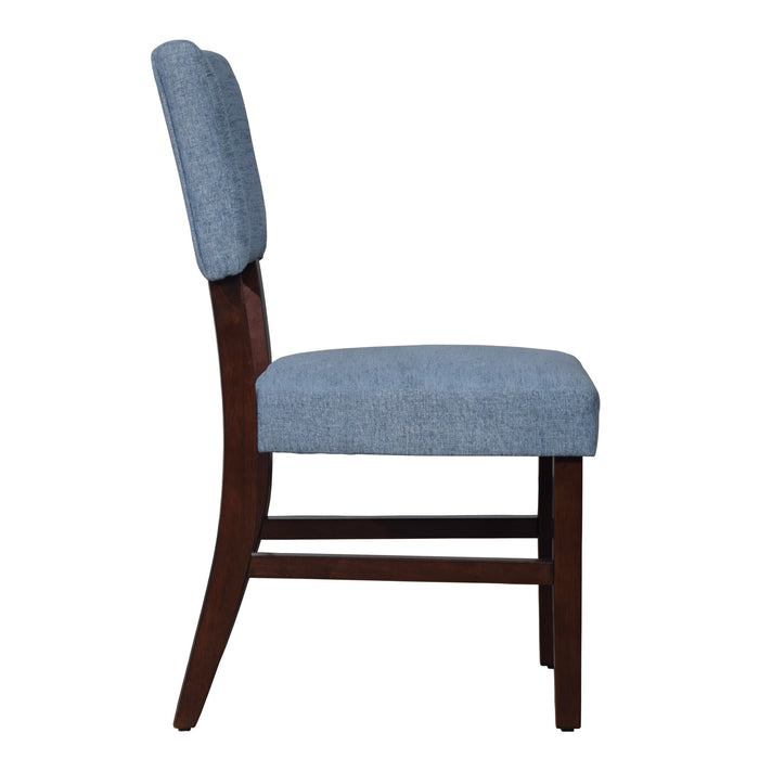 TIOGA BLUE DINING CHAIR (2 PER CARTON)