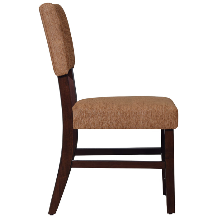 TIOGA BROWN DINING CHAIR (2 PER CARTON)