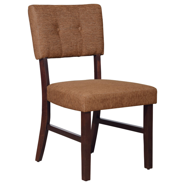 TIOGA BROWN DINING CHAIR (2 PER CARTON)