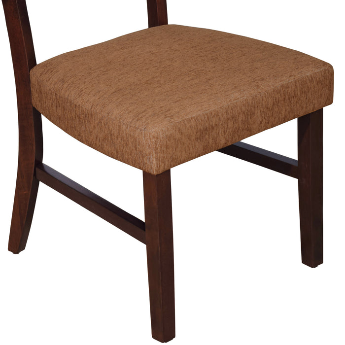 TIOGA BROWN DINING CHAIR (2 PER CARTON)