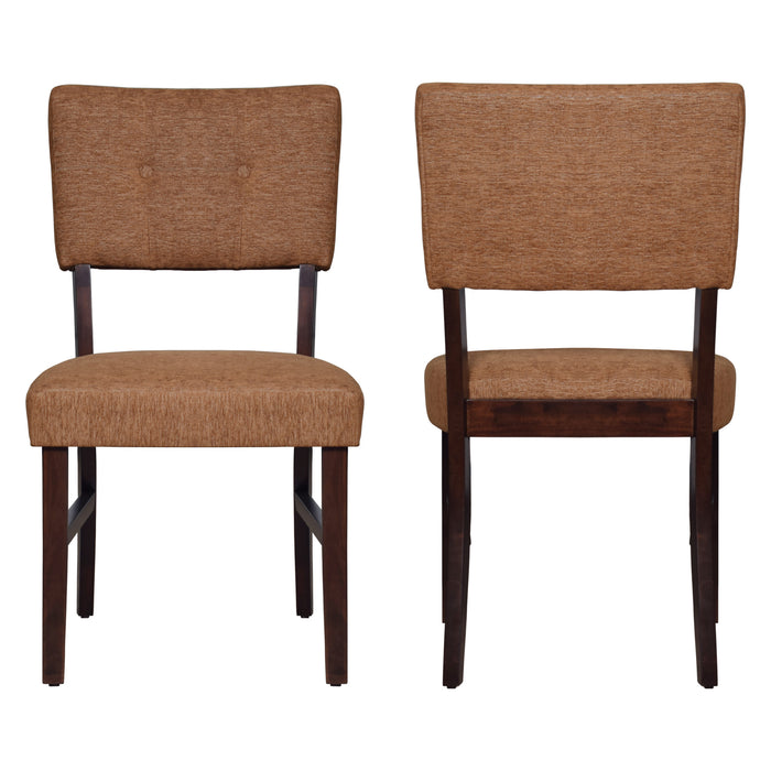 TIOGA BROWN DINING CHAIR (2 PER CARTON)