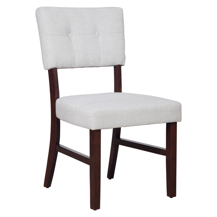 TIOGA GRAY DINING CHAIR (2 PER CARTON)