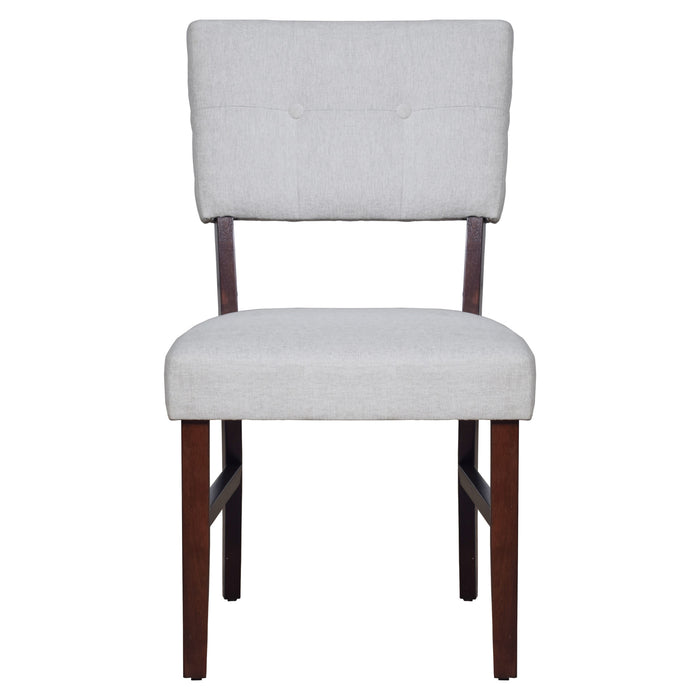 TIOGA GRAY DINING CHAIR (2 PER CARTON)