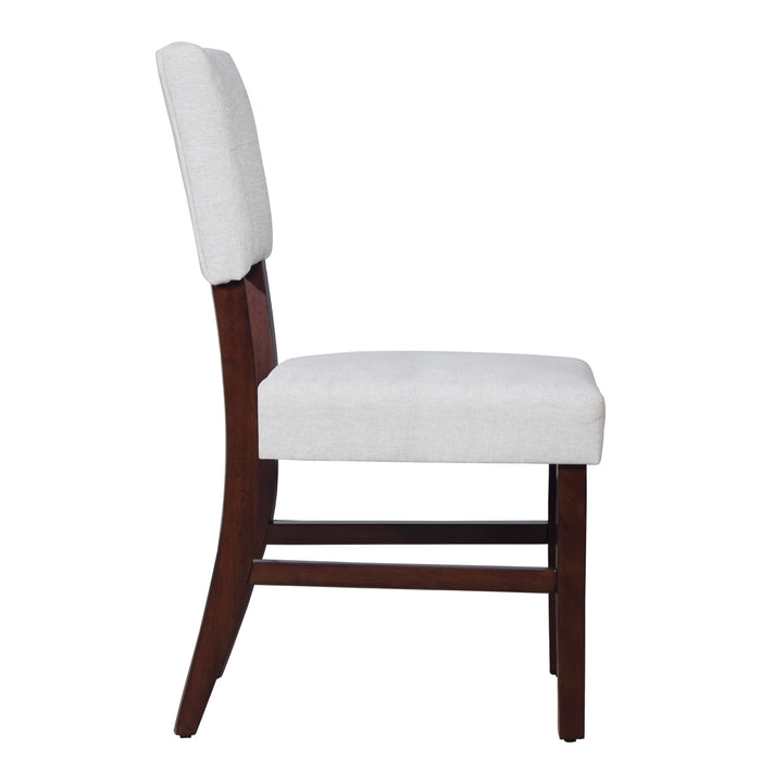 TIOGA GRAY DINING CHAIR (2 PER CARTON)